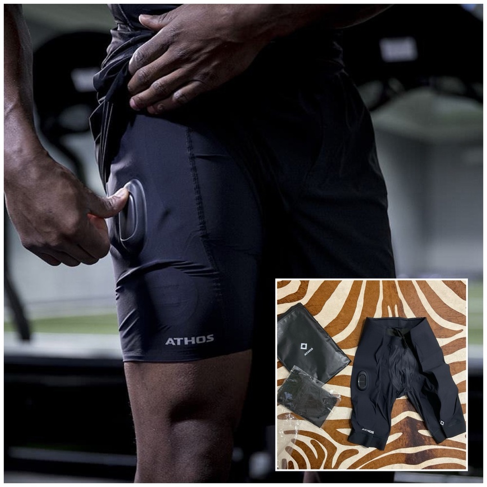NWT Mens ATHOS Core Training Biometric Tech Shorts Size XL